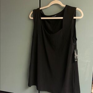 Ava & Grace Classic Black Sleeveless Blouse…. Women’s XL…….#14